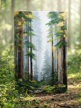 Еловый лес