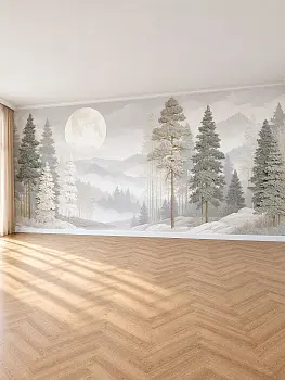 Полнолуние в лесу