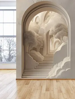 Арка, 3D-барельеф