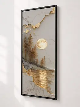 Лес, абстракция